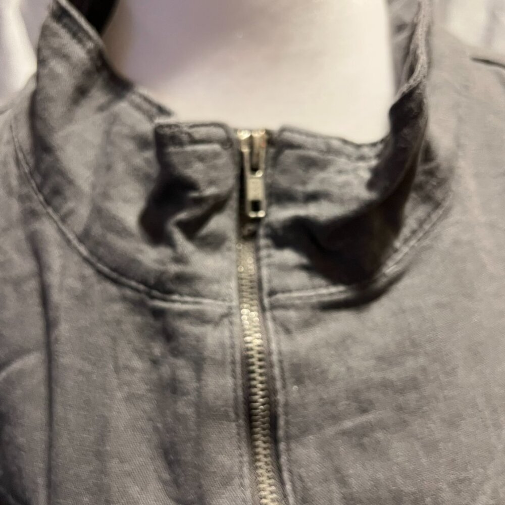 NWT Supplies Gray Linen Blend Utility Jacket Size 2X - Picture 5 of 6